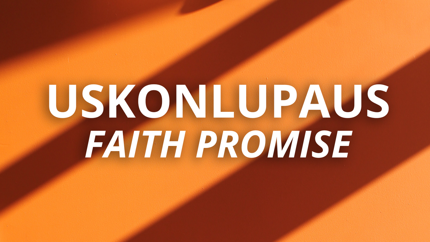 Faith Promise